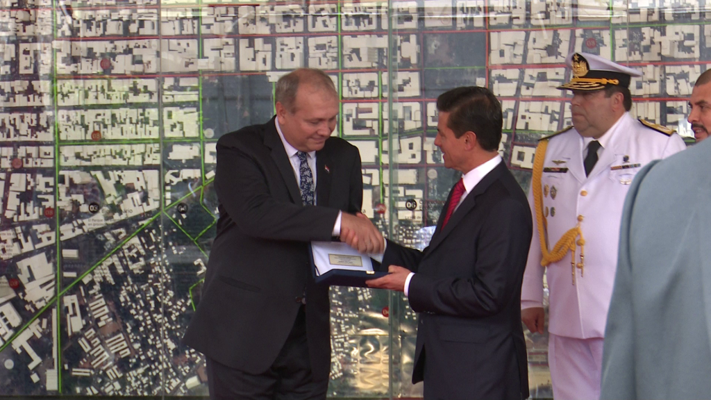 Entrega de llave y declaración de ciudadano ilustre a Peña Nieto