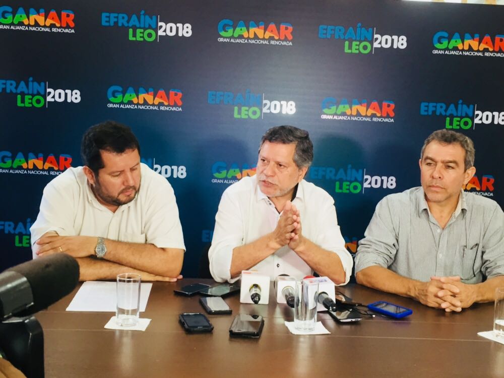 Alianza Ganar disconforme por color asignado