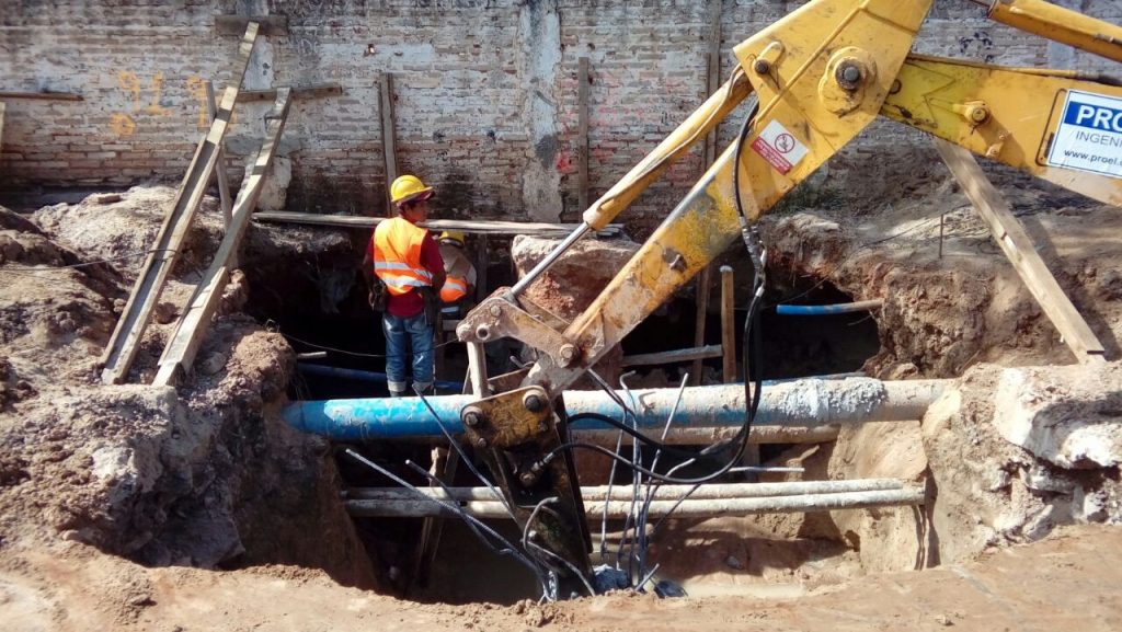 Primera pasarela peatonal en la ampliada Ruta III concluirá en abril