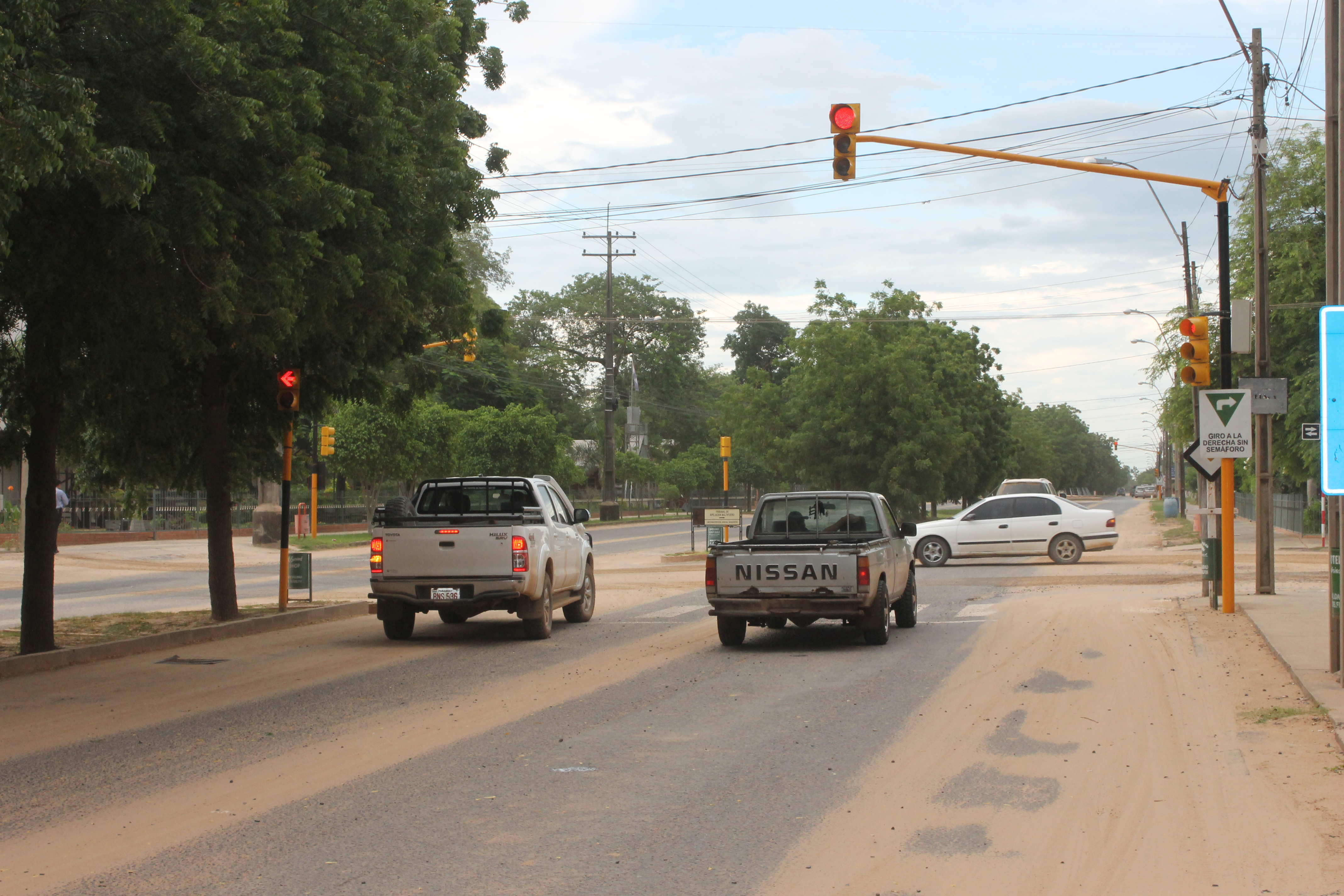 Día cálido y con lluvias leves en todo el país