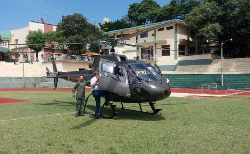 Ministros sobrevuelan Asunción para la geo referencia de predios cerrados