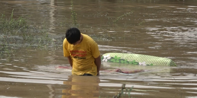 Cruce Boquerón bajo agua Cruce Boquerón bajo agua
