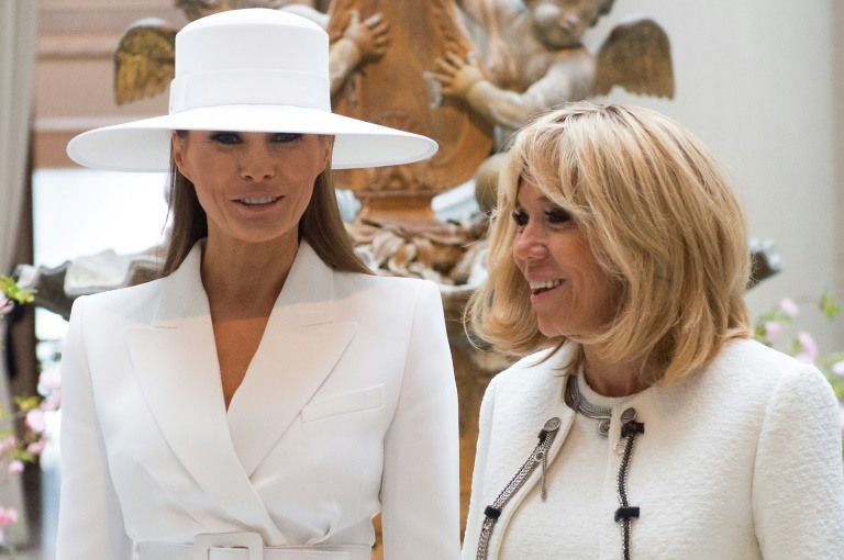 Escapada cultural para Brigitte Macron y Melania Trump en Washington