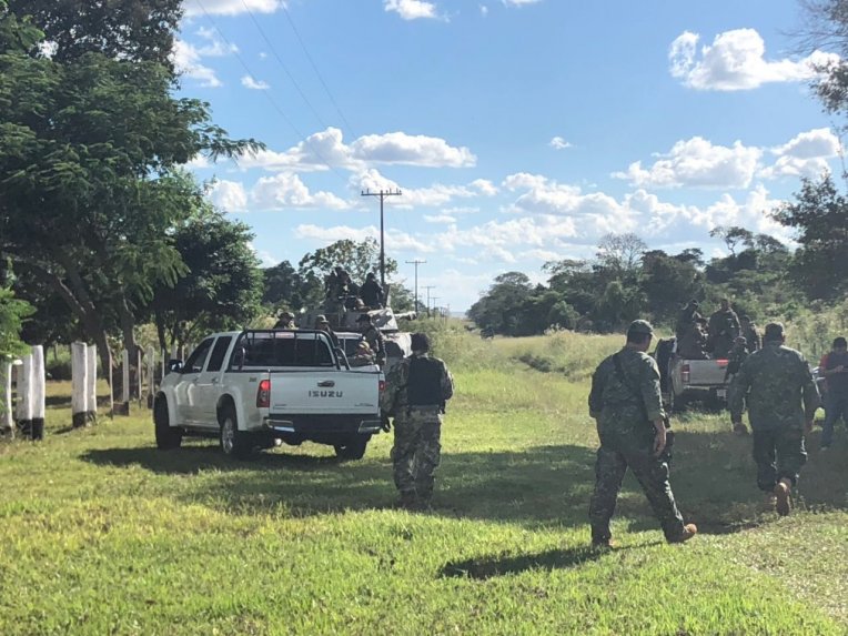 Tiroteo en zona del EPP