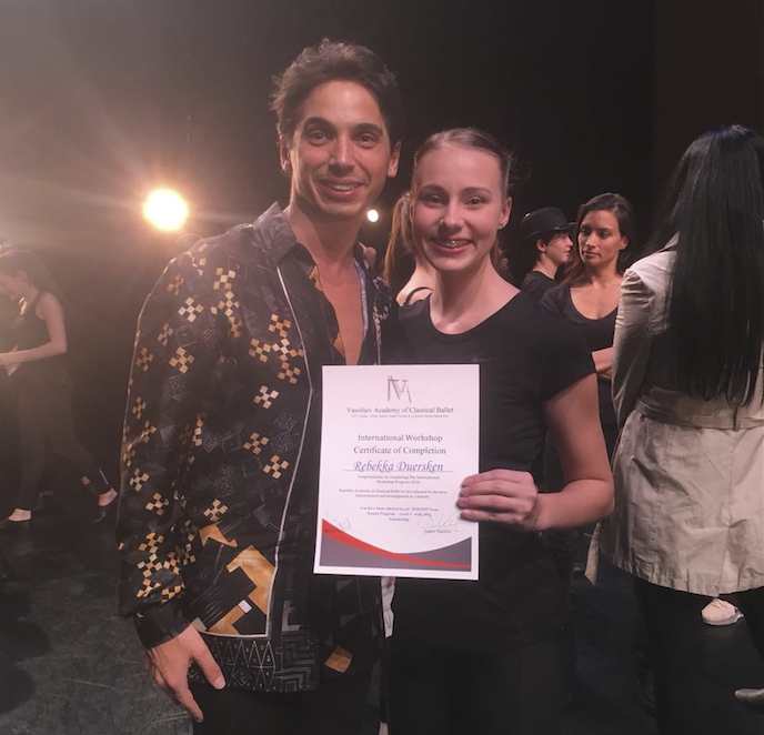 Bailarina chaqueña becada para estudiar en New York