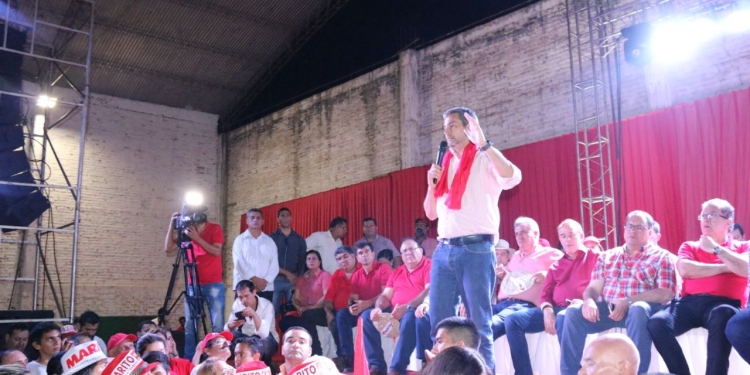 Marito agradece a dirigentes de Caazapá tras su gira por el departamento