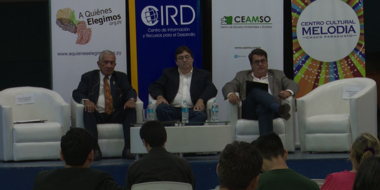 Candidatos a diputados debaten en Villa Hayes Candidatos a diputados debaten en Villa Hayes