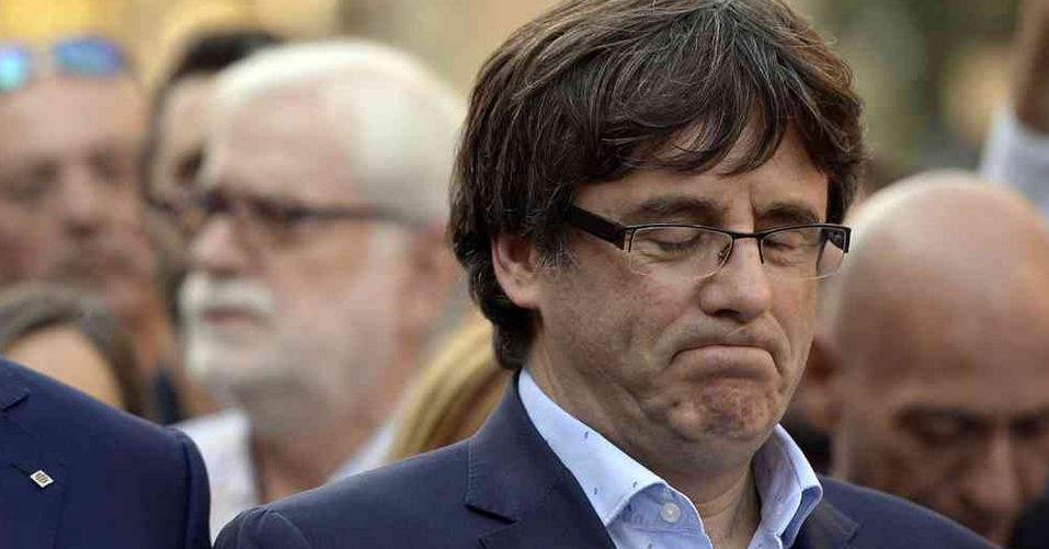 Puigdemont renuncia a ser escogido presidente catalán