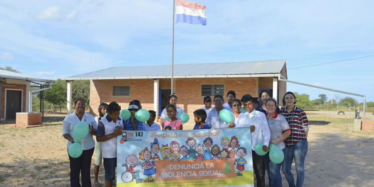 Campaña para sensibilizar sobre abuso y explotación infantil en el Chaco