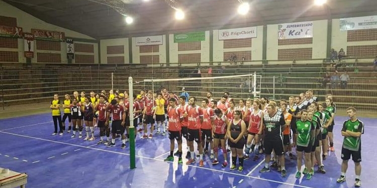 Resultados del viernes del torneo Internacional de volley Boquerón 2018