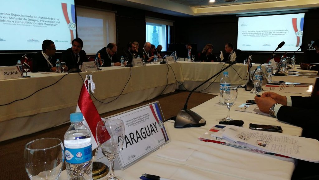 MERCOSUR: «Reunión de autoridades en materia de drogas»