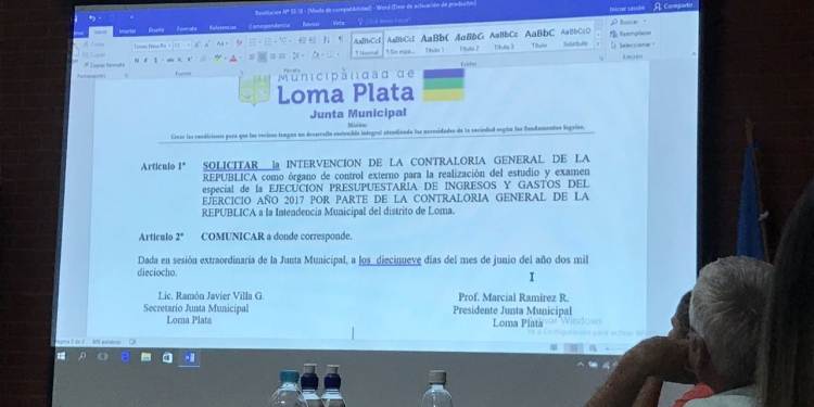 Solicitan intervención externa en la Intendencia de Loma Plata
