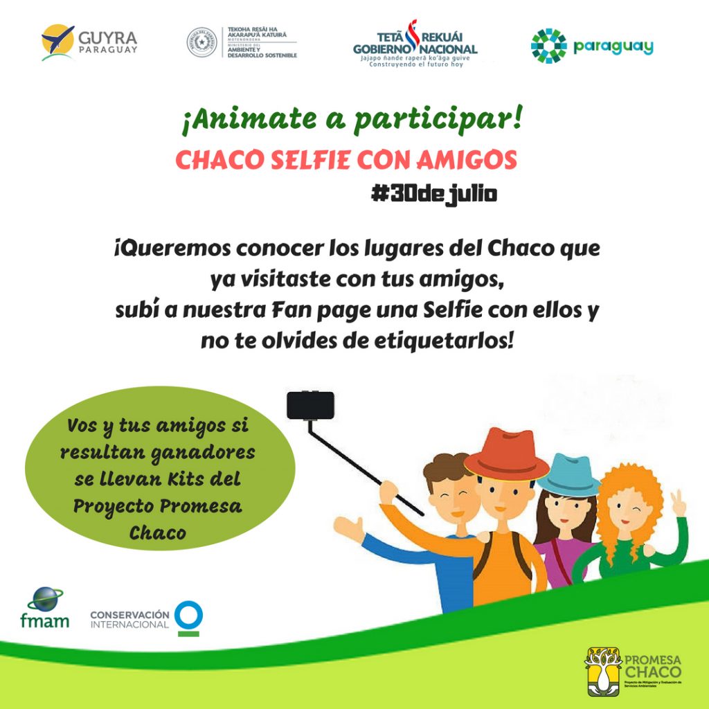 Premiarán a la selfie más original en el Chaco