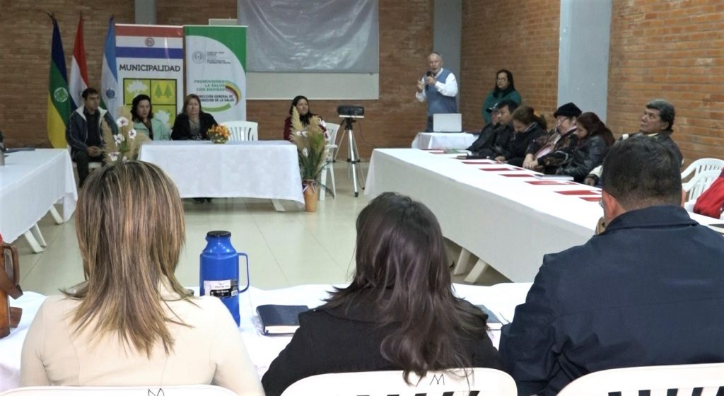 Realizan taller sobre Municipio Saludable en Loma Plata.