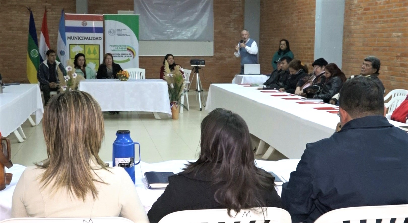 Realizan taller sobre Municipio Saludable en Loma Plata.