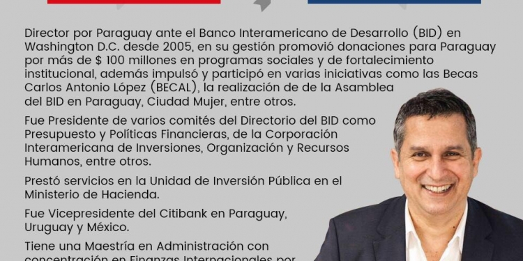Hugo Cáceres estará al frente de la nueva Unidad de Gestión de la Presidencia