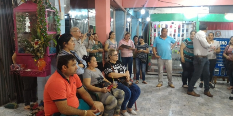 Positiva reunión con frentistas del mercado de San Lorenzo