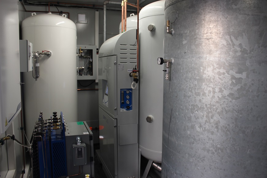 Inauguran planta generadora de Oxigeno en Hospital de Trauma