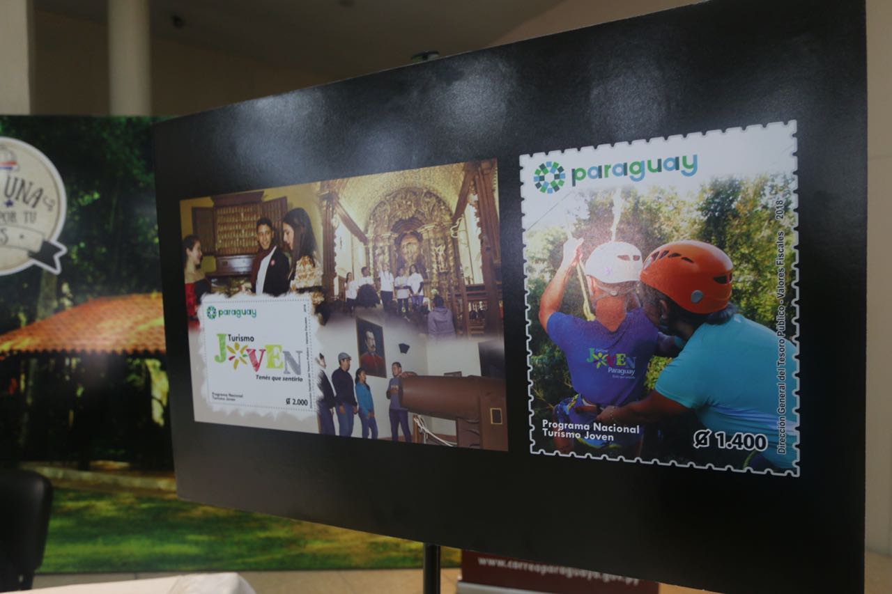 Lanzan una serie de estampillas «Turismo Joven»