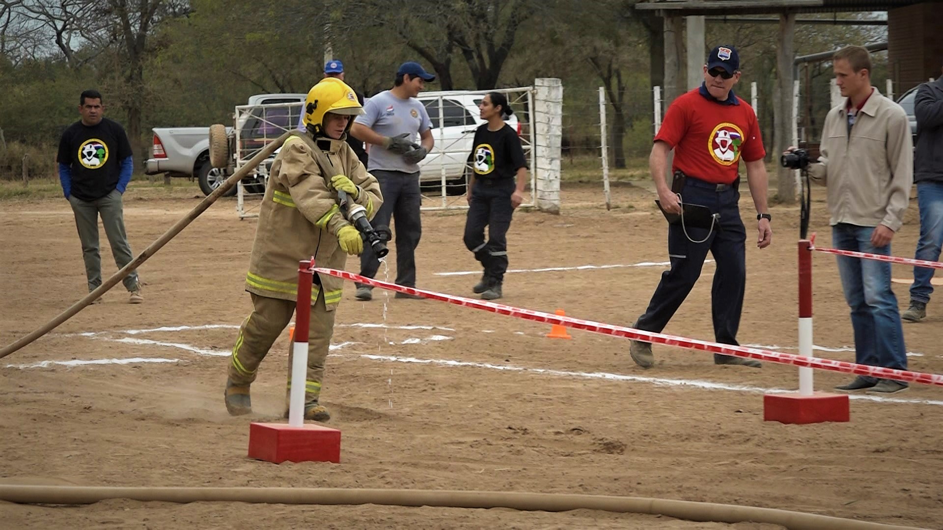 Culminó la segunda edición de la Olimpiada de Bomberos en Neuland