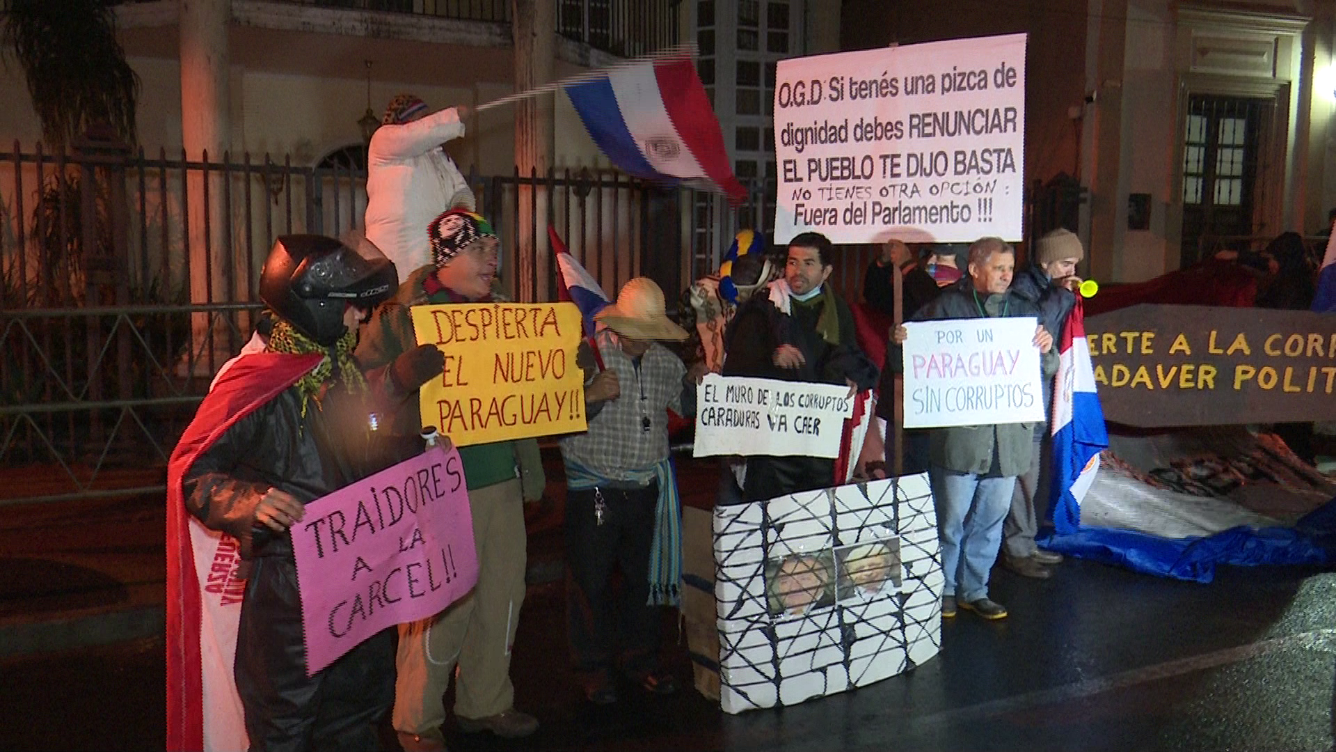 Pobladores de distintas ciudades se unen para escrachar a OGD