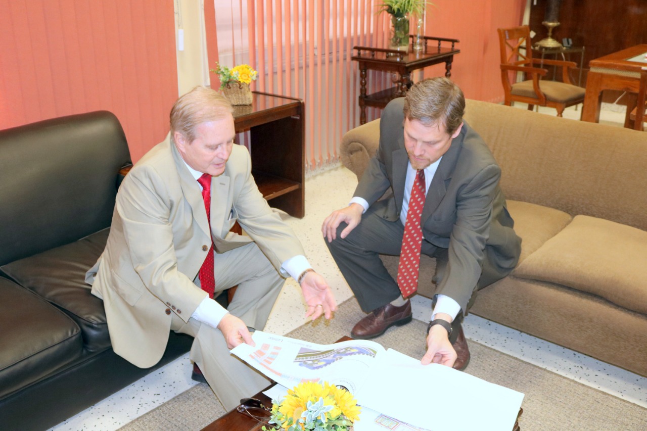 SENAVITAD y ESSAP coordinan trabajos para construcción de Villa Olímpica