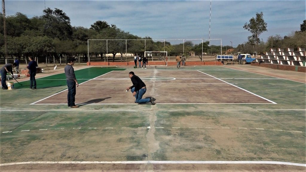 Planean techar parte del Centro Social en Mariscal Estigarribia