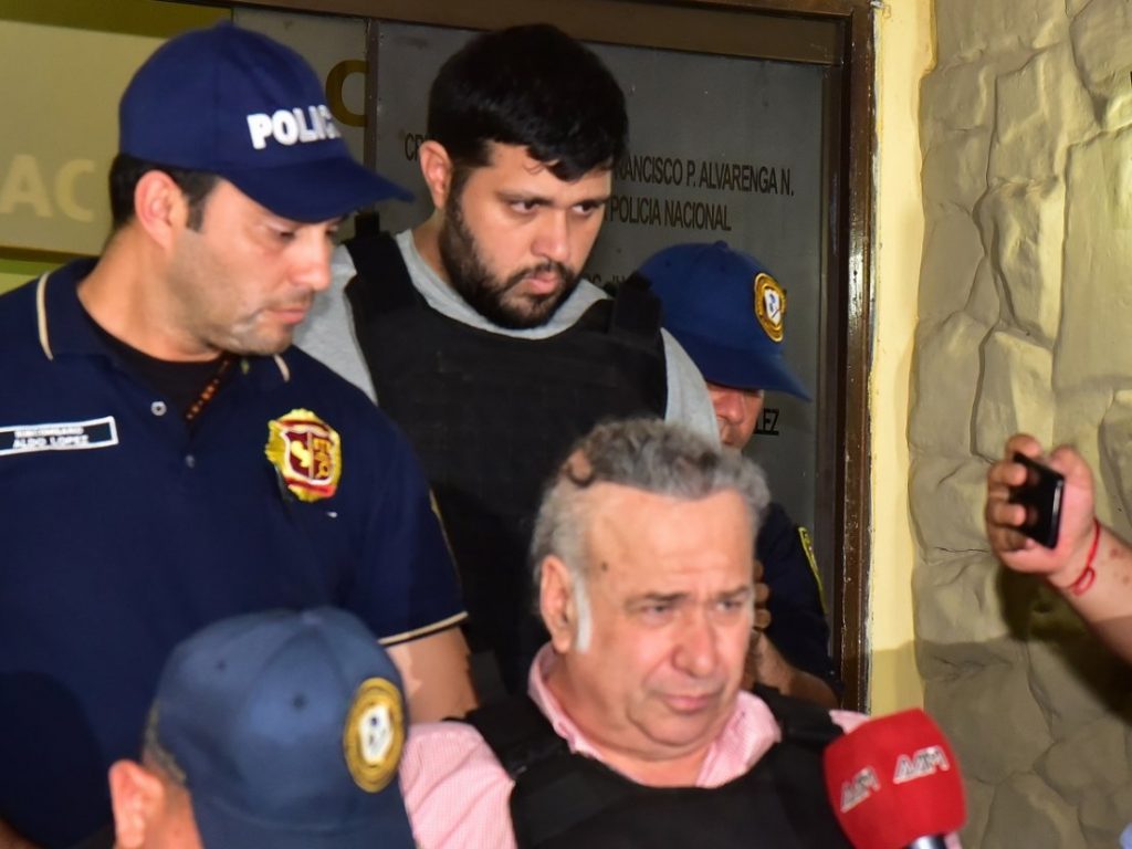 Óscar González Daher ya pasó su primera noche recluido Óscar González Daher ya pasó su primera noche recluido