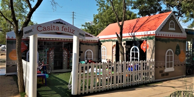 Promociones por navidad en el supermercado Chortitzer