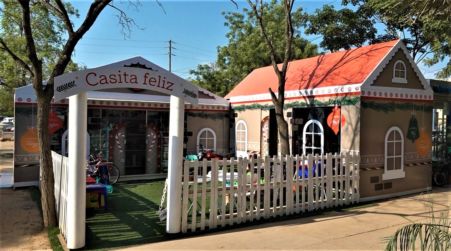 Promociones por navidad en el supermercado Chortitzer