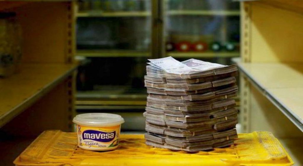 FMI pronostica una inflación de 10.000.000% para Venezuela en 2019