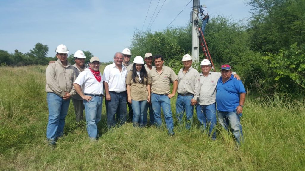 ANDE realiza con éxito segunda prueba piloto de comando satelital en el Chaco Paraguay