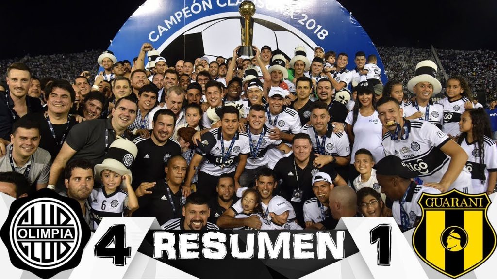 Olimpia golea y logra ser bicampeón a dos fechas del cierre del Clausura