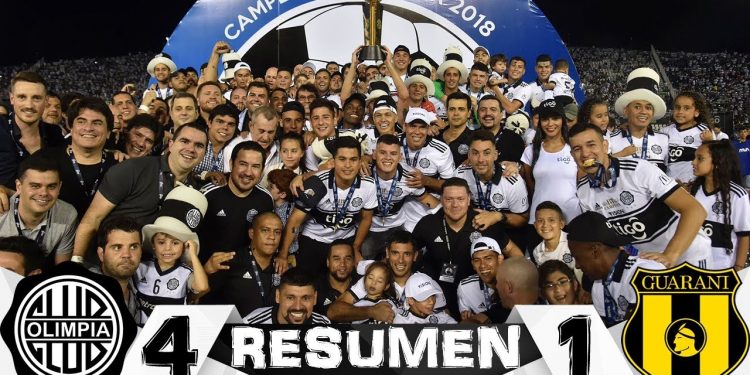Olimpia golea y logra ser bicampeón a dos fechas del cierre del Clausura