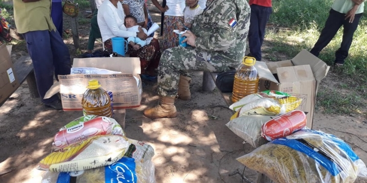 Salud Pública asiste a comunidades indígenas aisladas de Pinasco