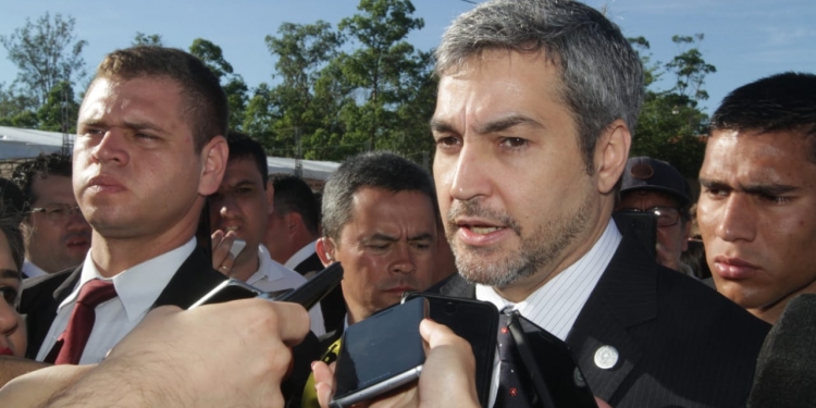 Mario Abdo: «A mí me puso Dios acá y cuando Dios quiera me saca de acá»