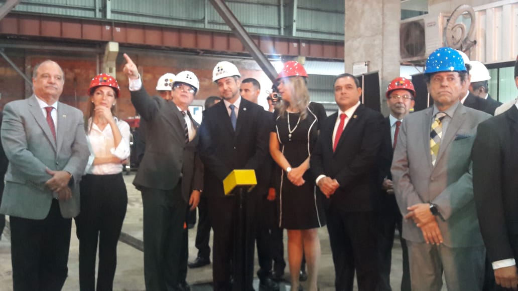 Fábrica de acero ya es una realidad en Villa Hayes