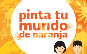 Naranja fue la mañana del sábado contra la violencia hacia la mujer