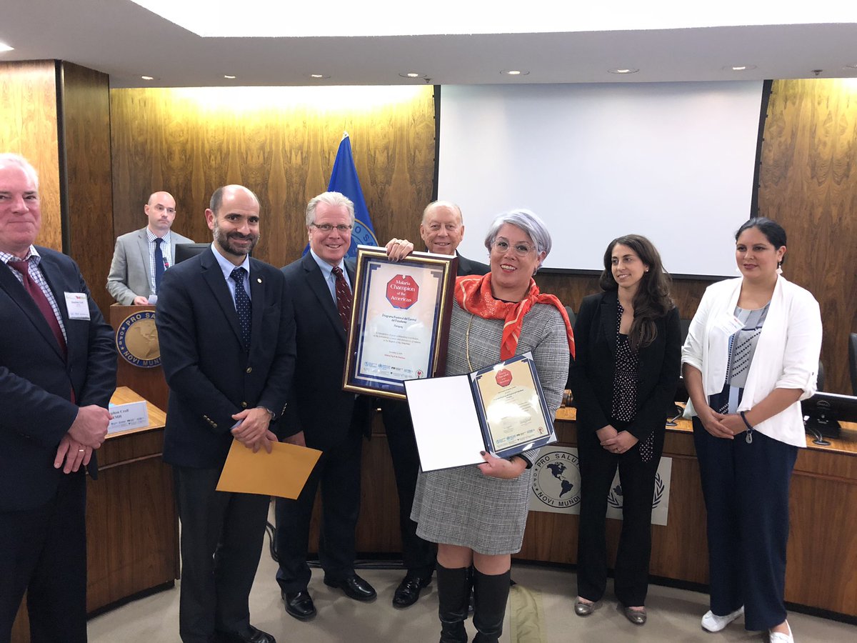 Distinguen a Paraguay en Washington como “Campeón contra la Malaria”