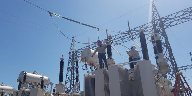 Se reforzó la potencia instalada en la Subestación Loma Plata
