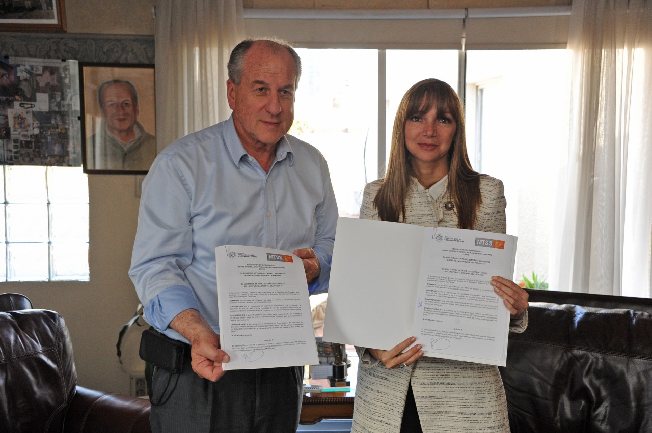 Paraguay y Uruguay se unen en el fortalecimiento de la seguridad social