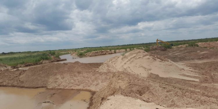 Ultiman detalles para iniciar trabajos en zona del Pilcomayo Ultiman detalles para iniciar trabajos en zona del Pilcomayo