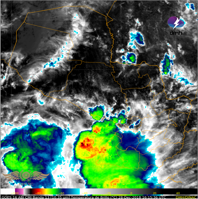 Meteorología emite alerta de tormentas, vientos fuertes y granizo