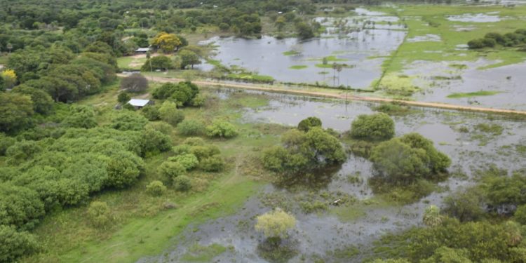 Pte. Hayes: Ministerio del Ambiente verificó situación de la localidad de Cadete Pando