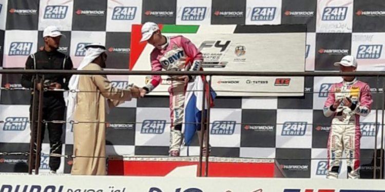 Piloto paraguayo de F4 hace historia en Dubái