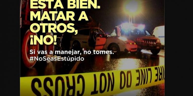 El Ministerio del Interior insiste en concienciar sobre no conducir en estado de ebriedad