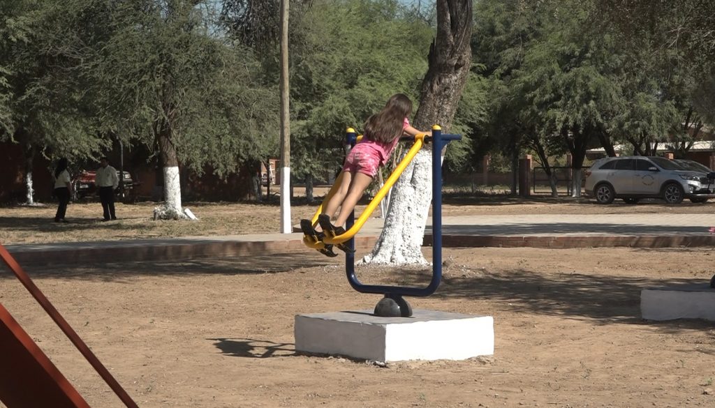 Habilitan un nuevo parque municipal en Loma Plata