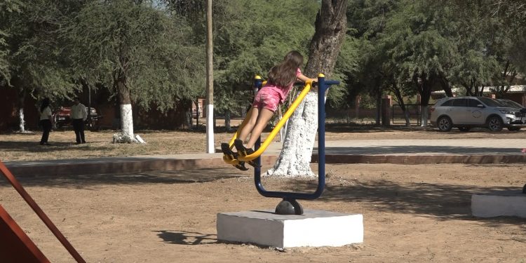 Habilitan un nuevo parque municipal en Loma Plata