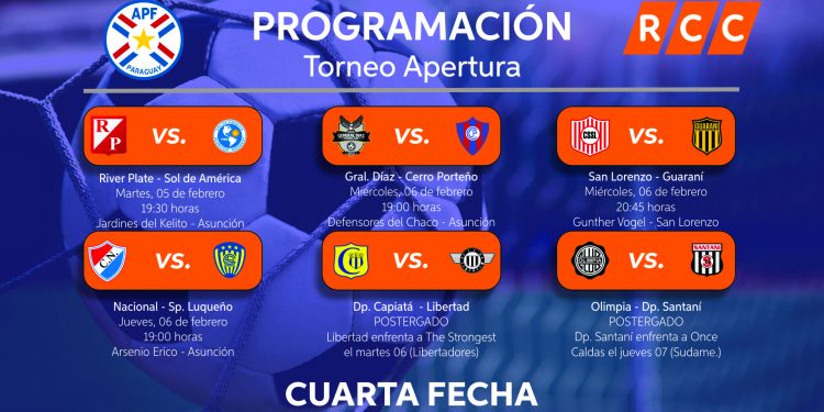 La cuarta fecha inicia hoy y tendrá dos partidos postergados