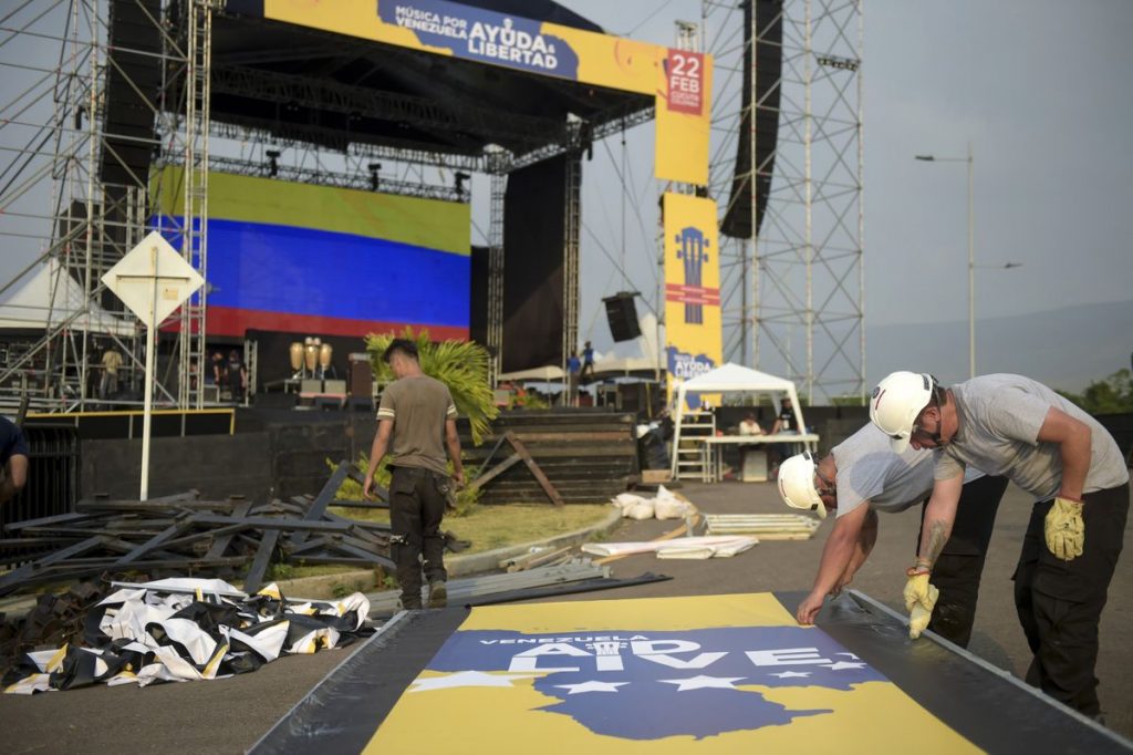 Duelo de conciertos en la frontera por el ingreso de ayuda a Venezuela